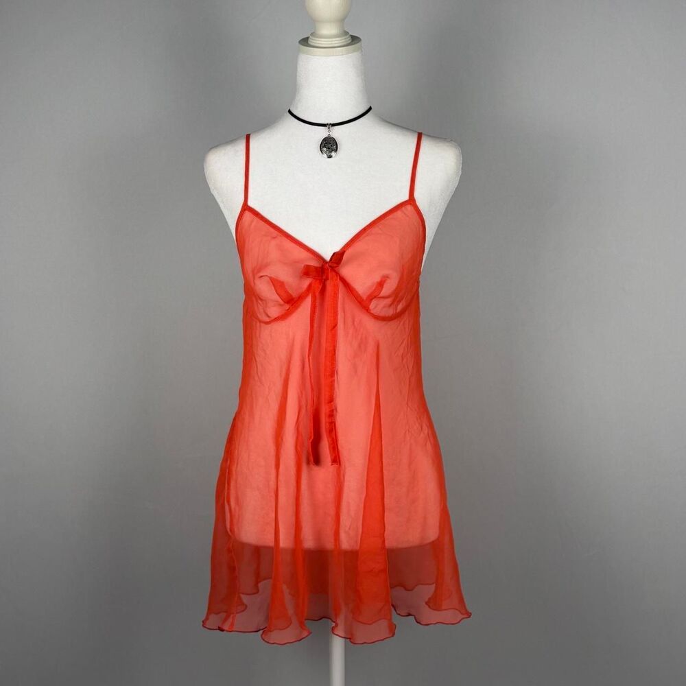 Unbranded Women's Red and Orange Dress